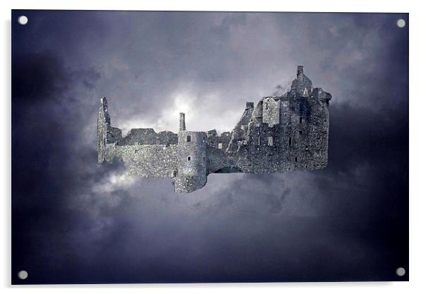 Castle in the Sky Acrylic by Matthew Lacey