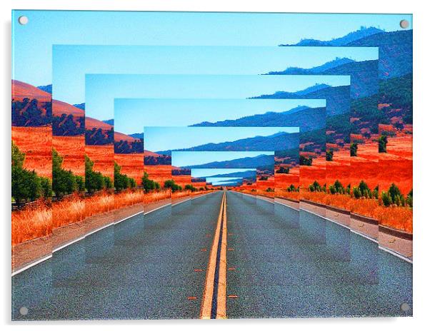 INFINITY ROAD Acrylic by Matthew Lacey