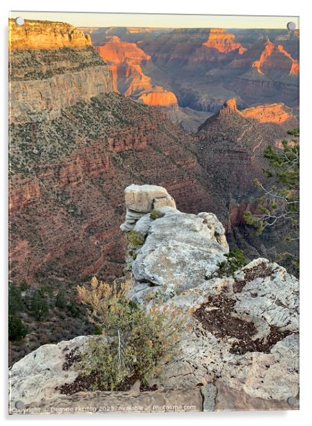 Magnificent Sunrise at Grand Canyon Acrylic by Deanne Flouton