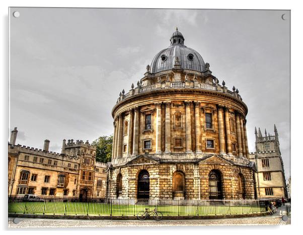Bodleian Library Acrylic by Andy Huntley