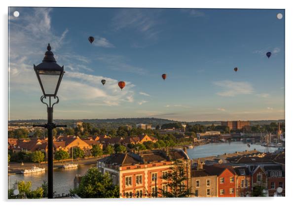 Bristol Balloons from Cliftonwood Acrylic by Carolyn Eaton