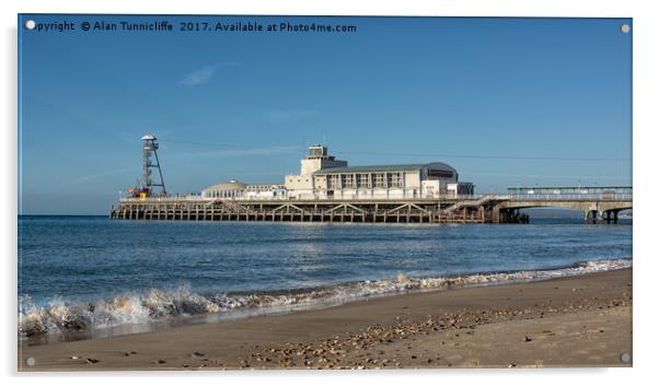 Bournemouth pier Acrylic by Alan Tunnicliffe