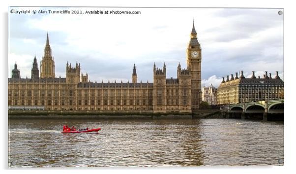 Majestic Big Ben Acrylic by Alan Tunnicliffe