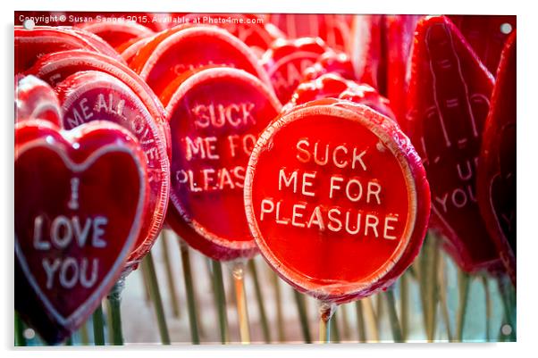  sweet pleasures Acrylic by Susan Sanger