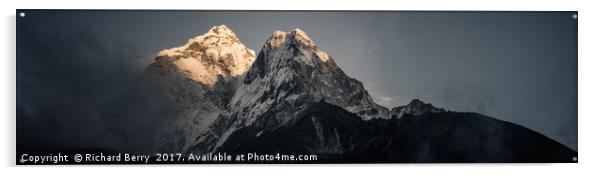 Ama Dablam, Himalaya, Nepal Acrylic by Rich Berry