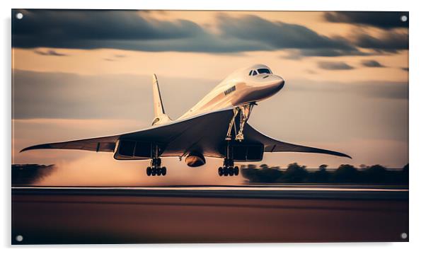 Concorde Acrylic by Bahadir Yeniceri