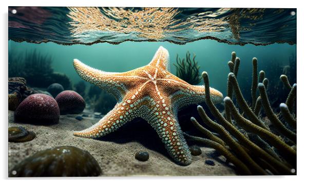 Starfish Acrylic by Bahadir Yeniceri