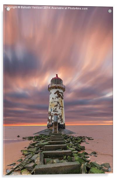 Deserted Lighthouse Acrylic by Bahadir Yeniceri