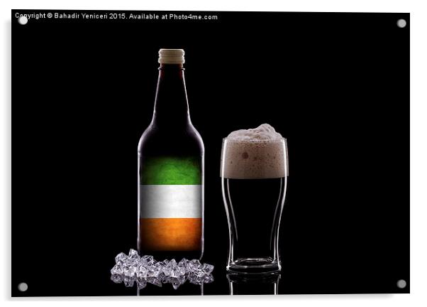  Irish Stout Acrylic by Bahadir Yeniceri