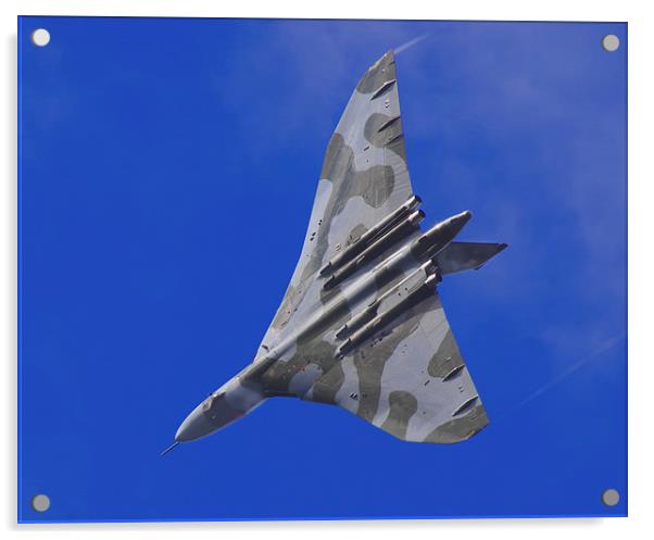 Vulcan bomber Acrylic by Colin Porteous