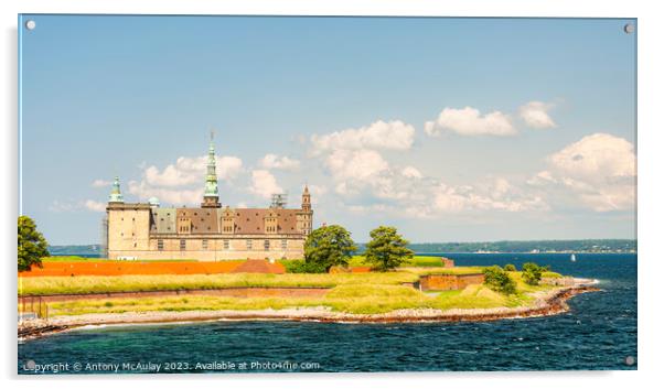 Helsingor Kronborg Castle Acrylic by Antony McAulay