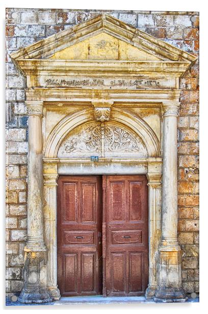 crete doorway Acrylic by Antony McAulay