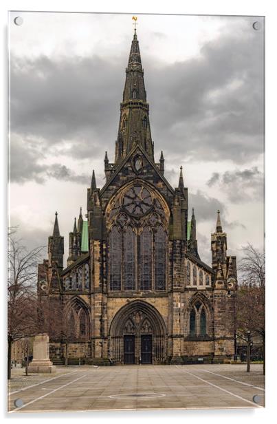 Glasgow Cathedral Front Entrance Acrylic by Antony McAulay