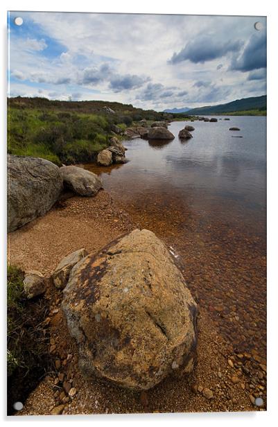 Loch Laidon Acrylic by Mark Robson