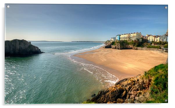 Tenby Acrylic by Mark Robson