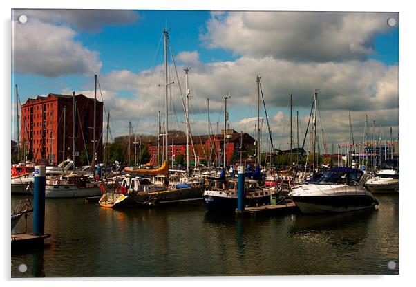 The Marina Acrylic by Ian Pettman