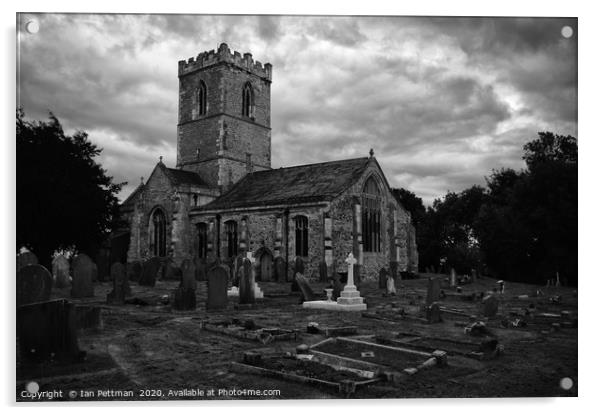 St Andrews Church, Paull Acrylic by Ian Pettman