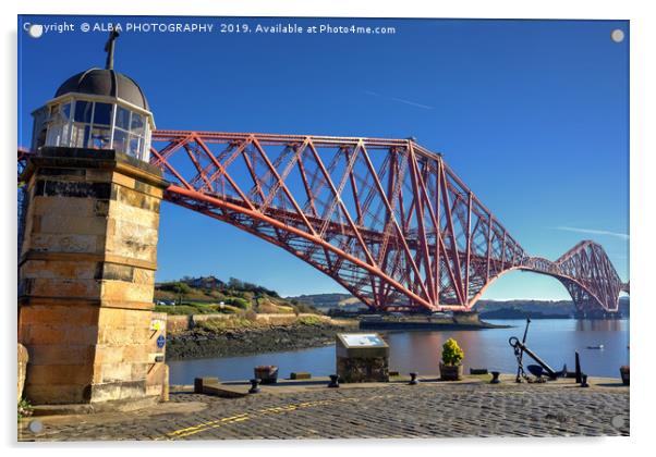 Forth Bridge, South Queensferry, Scotland Acrylic by ALBA PHOTOGRAPHY