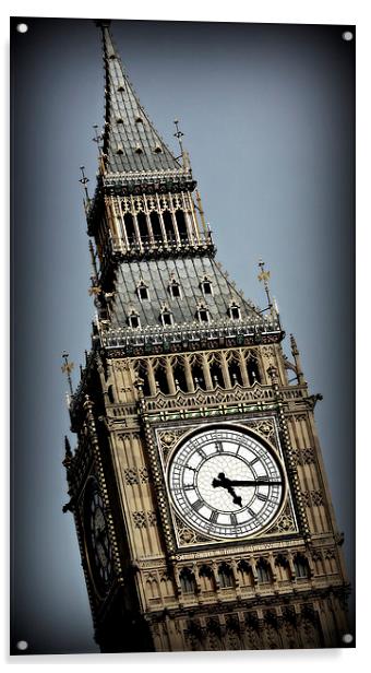 Big Ben 6 Acrylic by Stephen Stookey