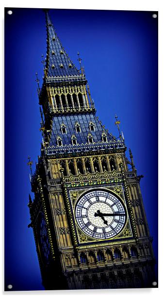 Big Ben 4 Acrylic by Stephen Stookey