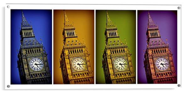Big Ben Quad Acrylic by Stephen Stookey