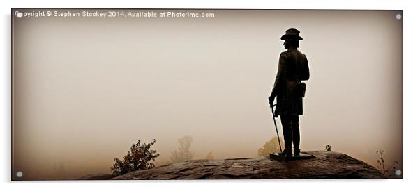  Ghosts of Gettysburg Acrylic by Stephen Stookey