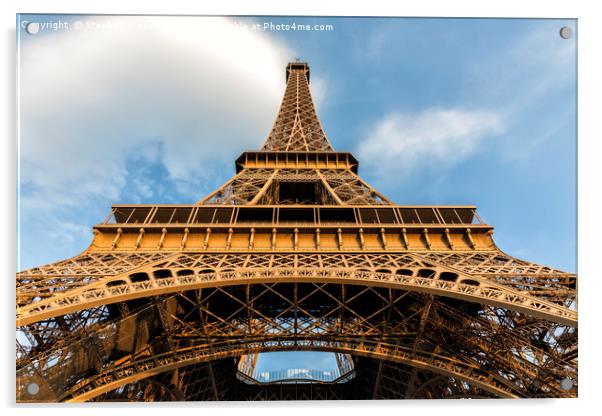 Eiffel Tower - #2 Acrylic by Stephen Stookey