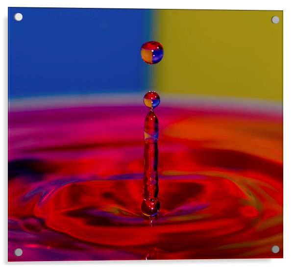 Water Droplet Acrylic by Jade Wylie