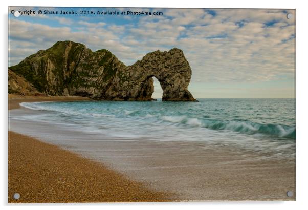 Durdle Door  Acrylic by Shaun Jacobs