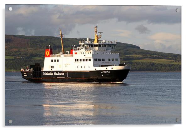 Isle of Bute ferry Acrylic by Martin Collins
