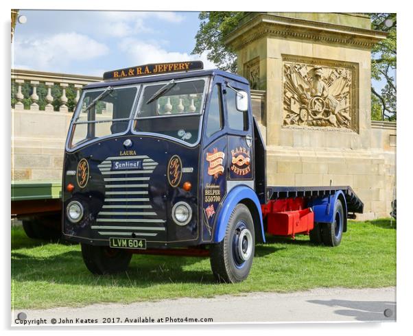 1955 Sentinel DV4/4 flatbed in the livery of R.A & Acrylic by John Keates