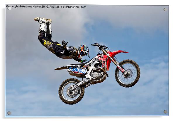 Bolddog Lings FMX Display Team Acrylic by Andrew Harker