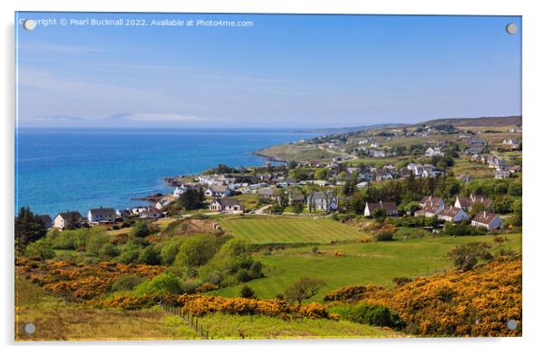 Gairloch Scotland North Coast 500 Acrylic by Pearl Bucknall