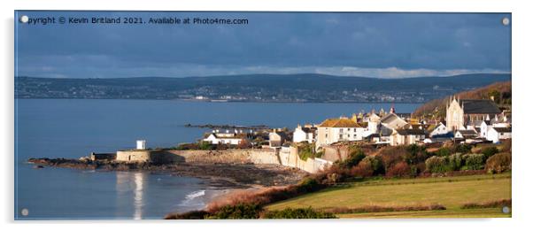 Marazion Cornwall Acrylic by Kevin Britland