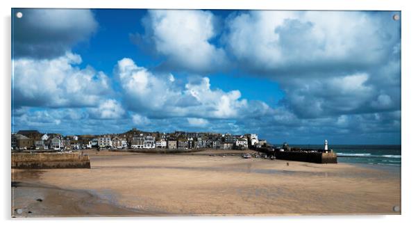 st.ives cornwall Acrylic by Kevin Britland