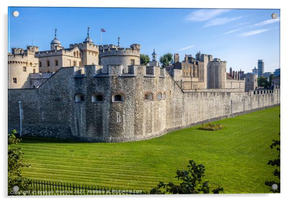 Tower of London Acrylic by Graham Prentice