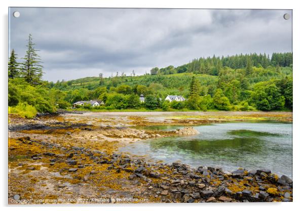 Armadale Sleat Coastline, Isle of Skye, Scotland Acrylic by Graham Prentice