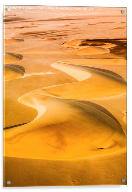 Sand Dunes Acrylic by Graham Prentice