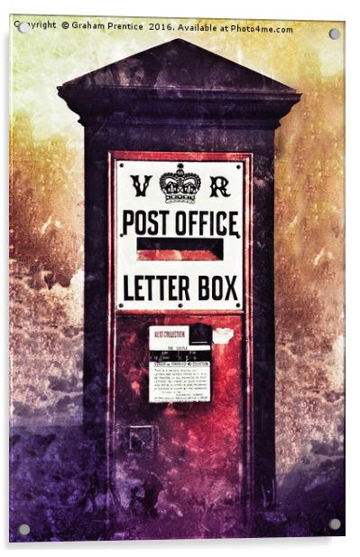 Victorian Pillar Box Acrylic by Graham Prentice