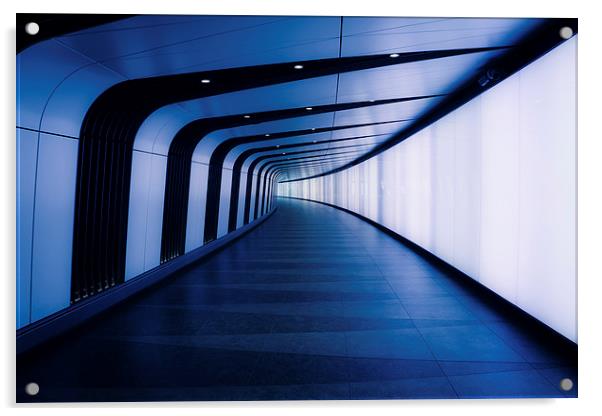  The Tunnel Acrylic by LensLight Traveler