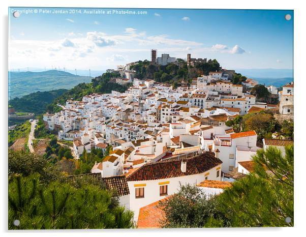  Casares Andalucia Spain 1 Acrylic by Peter Jordan