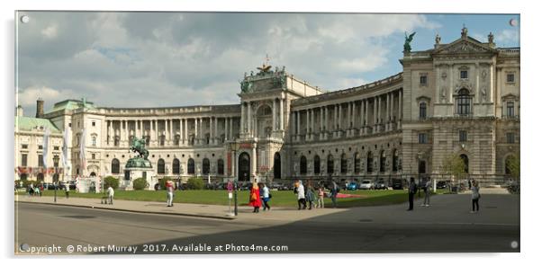 The Neue Burg, Vienna, Austria. Acrylic by Robert Murray