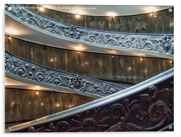 Vatican Spiral Staircase Acrylic by Robert Murray