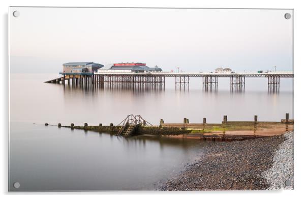 Long exposure of Cromer pier Acrylic by Jason Wells