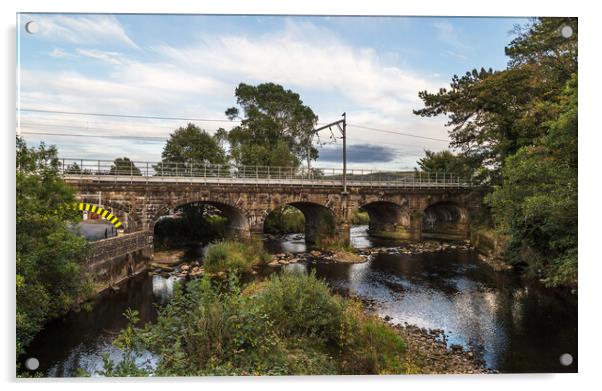 Six Arches railway bridge Acrylic by Jason Wells