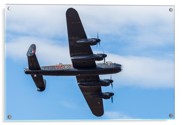 Lancaster bomber Acrylic by Jason Wells