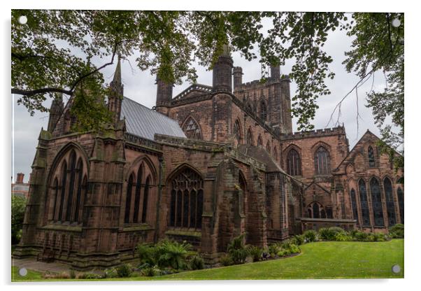 Chester Cathedral in HDR Acrylic by Jason Wells