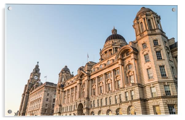 Three Graces bathed in golden light Acrylic by Jason Wells