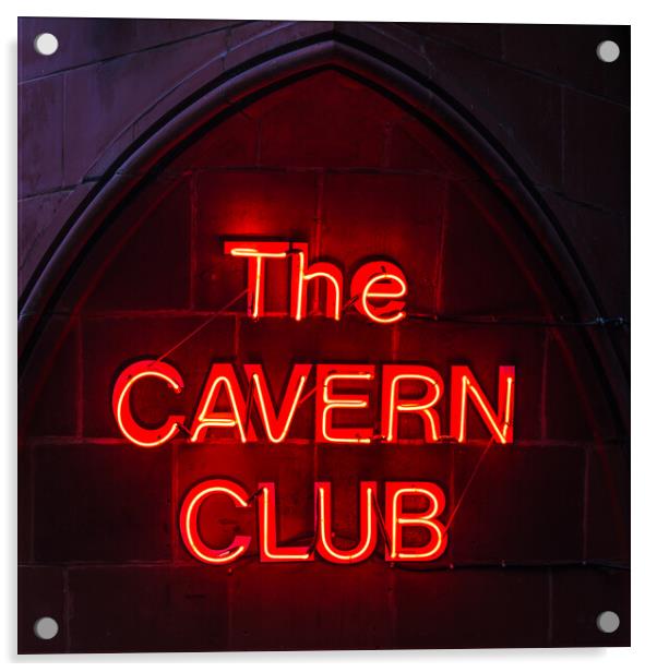 The Cavern Club Acrylic by Jason Wells