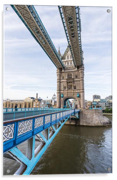 Tower Bridge over the River Thames Acrylic by Jason Wells